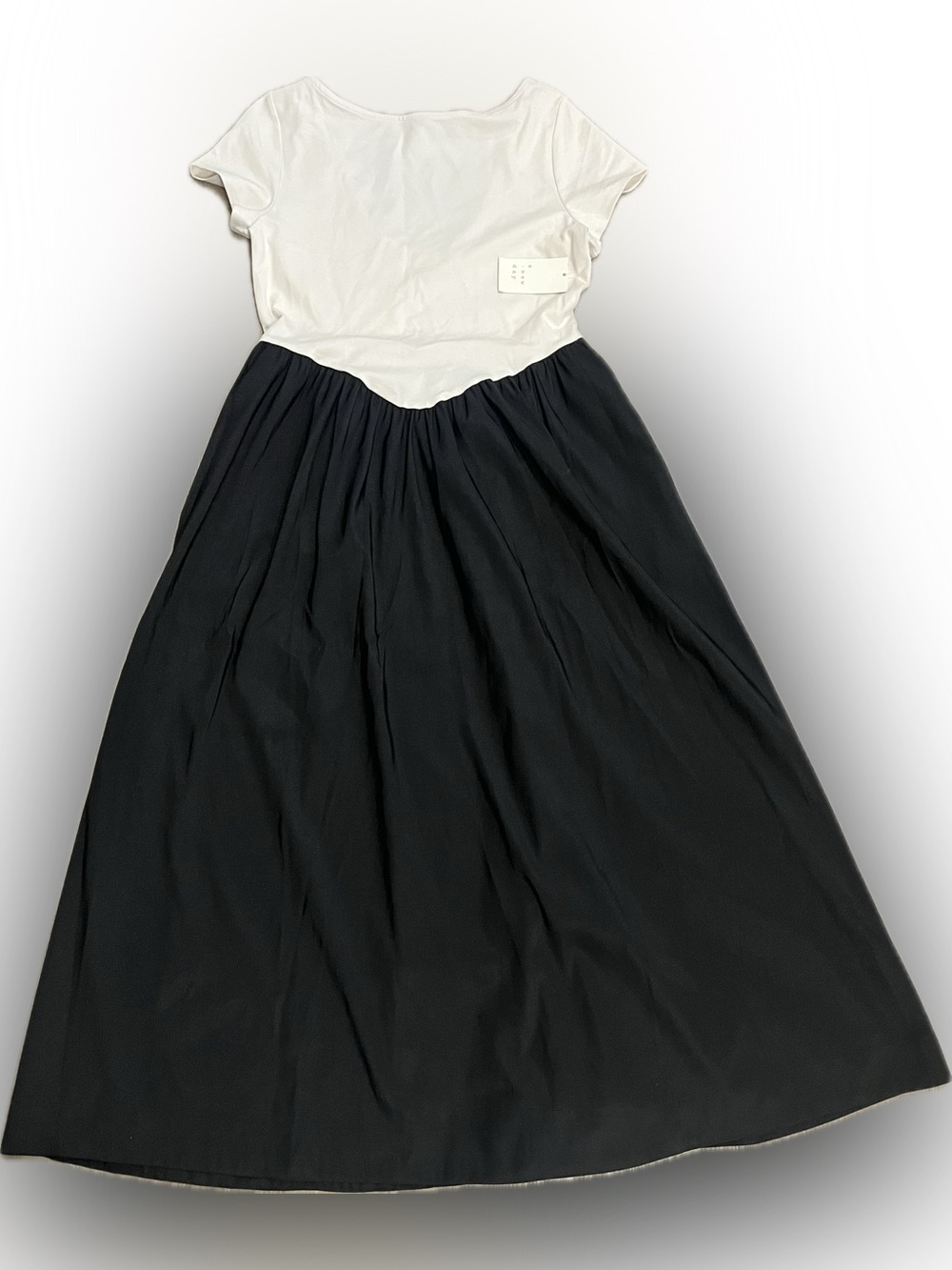 A New Day Colorblock Short Sleeve Maxi Dress Medium